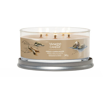 Amber & Sandalwood Signature Tumbler Candle ( ambra a santalové drevo ) - Vonná sviečka
